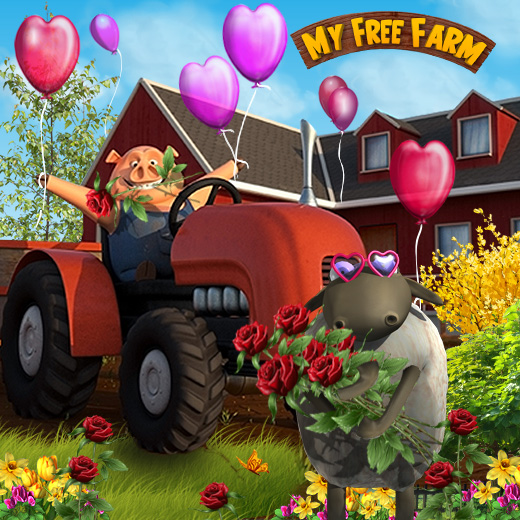 Trouver des paires pour la SaintValentin dans Ma Belle Ferme!